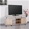 Mueble de televis&oacute;n 2 Puertas 2 Estantes HomCom