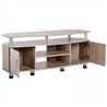 Mueble de televis&oacute;n 2 Puertas 2 Estantes HomCom