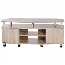 Mueble de televisón 2 Puertas 2 Estantes HomCom
