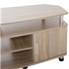 Mueble de televis&oacute;n 2 Puertas 2 Estantes HomCom