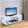 Mueble de televis&oacute;n blanco HomCom