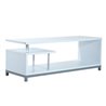 Mueble de televis&oacute;n blanco HomCom