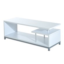 Mueble de televisón madera BLANCO HomCom