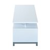 Mueble de televis&oacute;n blanco HomCom