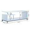 Mueble de televis&oacute;n blanco HomCom