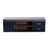 Mueble de televis&oacute;n 2 cajones 1 armario HomCom
