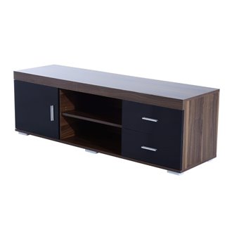 Mueble de televis&oacute;n 2 cajones 1 armario HomCom