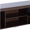 Mueble de televis&oacute;n 2 cajones 1 armario HomCom