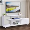 Mueble de televis&oacute;n 1 caj&oacute;n blanco HomCom