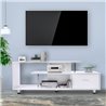 Mueble de televis&oacute;n 1 caj&oacute;n blanco HomCom