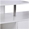 Mueble de televis&oacute;n 1 caj&oacute;n blanco HomCom