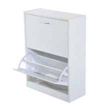 Zapatero 2 puertas blanco HomCom