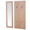 Mueble de recibidor 3 piezas madera HomCom