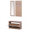 Mueble de recibidor 3 piezas madera HomCom