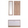 Mueble de recibidor 3 piezas madera HomCom