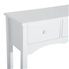 Mueble de recibidor con 3 cajones blanco HomCom