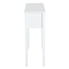 Mueble de recibidor con 3 cajones blanco HomCom