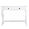 Mueble de recibidor con 2 cajones blanco HomCom