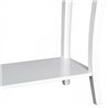 Mueble de recibidor con 2 cajones blanco HomCom