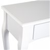 Mueble de recibidor con 2 cajones blanco HomCom