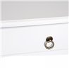 Mueble de recibidor con 2 cajones blanco HomCom