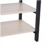 Mueble de recibidor con perchero y estantes HomCom