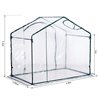 Invernadero transparente para jard&iacute;n Outsunny