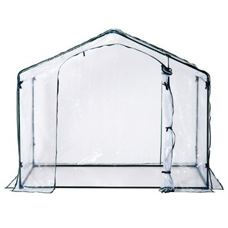 Invernadero transparente para jard&iacute;n Outsunny