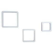 Estante triple cubo blanco HomCom