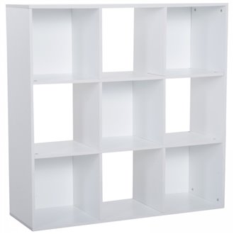 Estanter&iacute;a 9 cubos HomCom