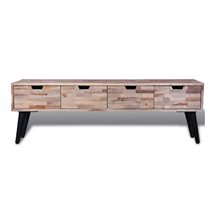 Mueble de televisón 4 cajones VidaXL
