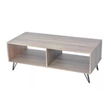 Mueble de televisón madera-gris VidaXL