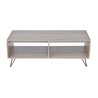 Mueble de televis&oacute;n madera-gris VidaXL