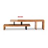Mueble de televis&oacute;n 2 partes ajustable VidaXL