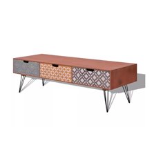 Mueble de televisón 3 cajones VidaXL
