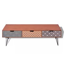 Mueble de televisón 3 cajones VidaXL