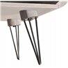 Mueble de televis&oacute;n gris 2 estantes VidaXL