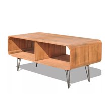 Mueble de televisón madera 2 estantes VidaXL