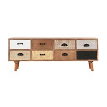 Mueble de televisón 8 cajones VidaXL