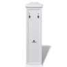 Percheros de pared blancos VidaXL