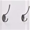 Percheros de pared blancos VidaXL