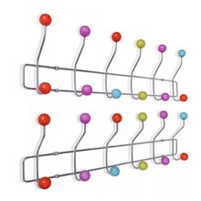 Percheros de pared metal y colores VidaXL