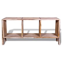 Mueble de televisón 3 estantes VidaXL