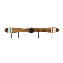 Perchero de pared forma de hélice VidaXL
