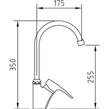 Grifo monomando para fregadero Habana Xtreme Clever