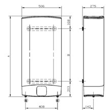 Termo reversible 100L Duo7 100 EU Fleck