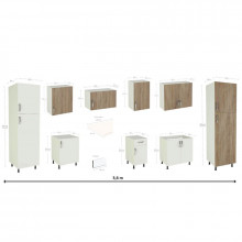 Cocina Venecia 360 cm IberoDepot