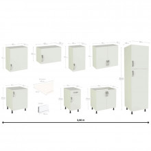 Cocina Amsterdam 300 cm IberoDepot