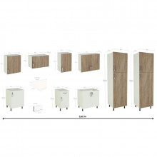 Cocina Madrid 360 cm IberoDepot