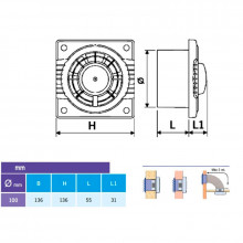 Extractor BASIC Ø-100 estándar